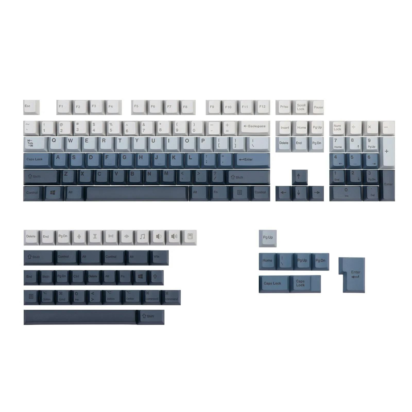 Image for EPOMAKER AquaShift Keycaps Set