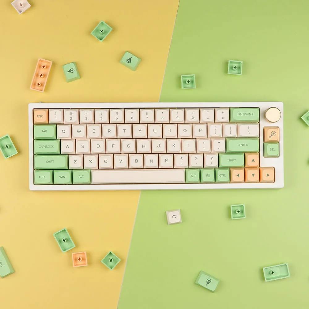Image for Epomaker Retro Green Keycaps Set