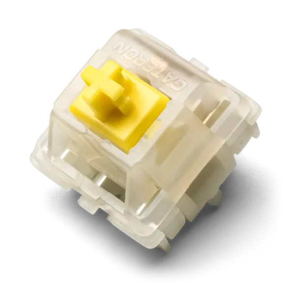 Image for Gateron Cap V2 Switches - x Milky Yellow