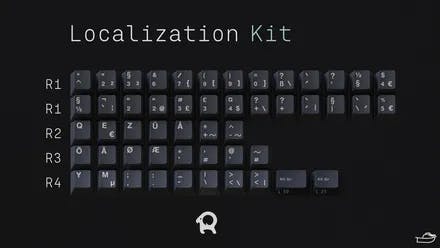 Image for GMK Arch Localization Kit - NorDeUK