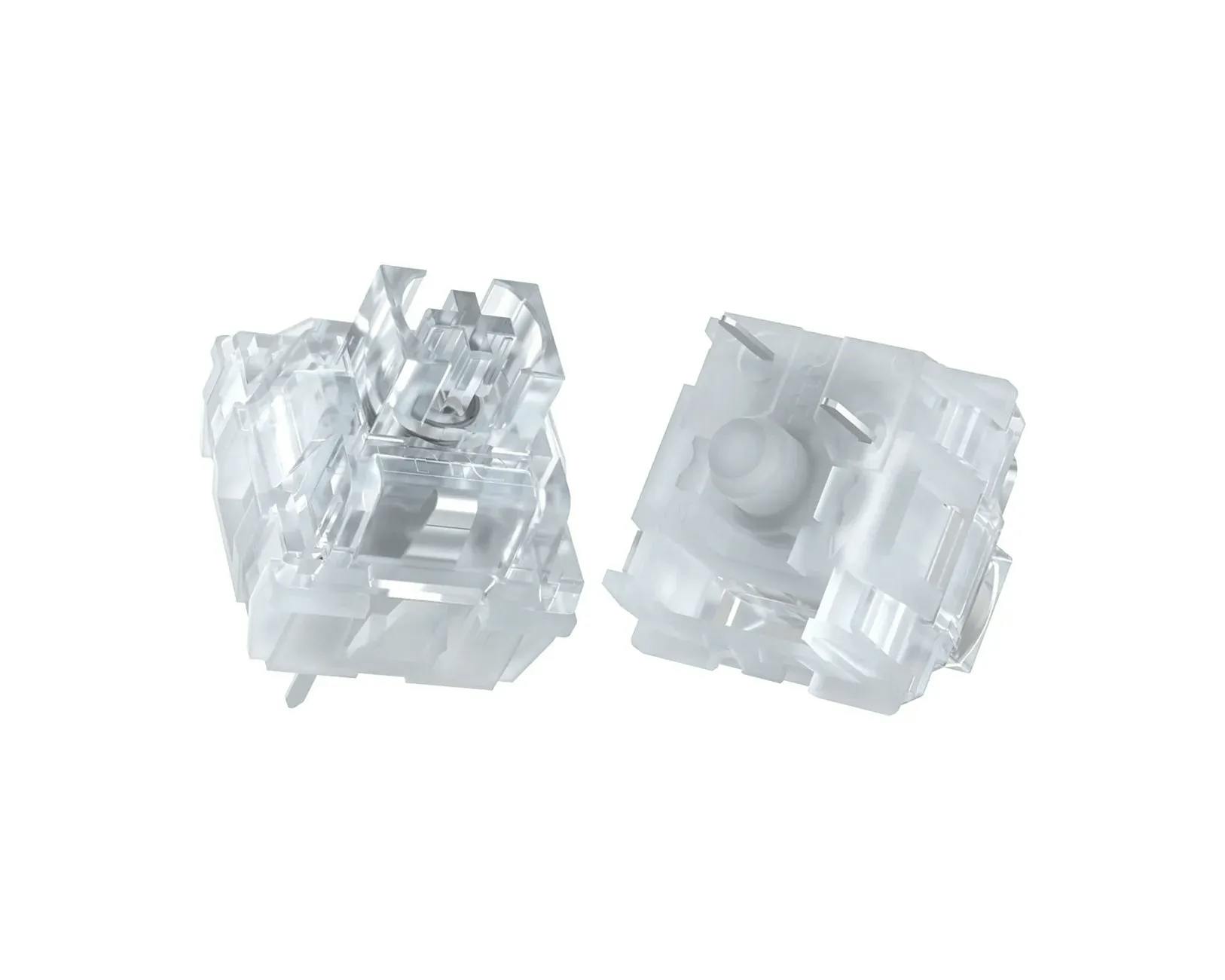 Image for (In Stock) AM Icy Silver Switches & Stabilisers