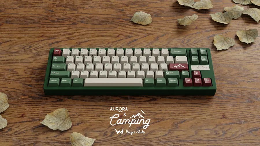 Image for (In Stock) Aurora x Camping Keyboard Kit