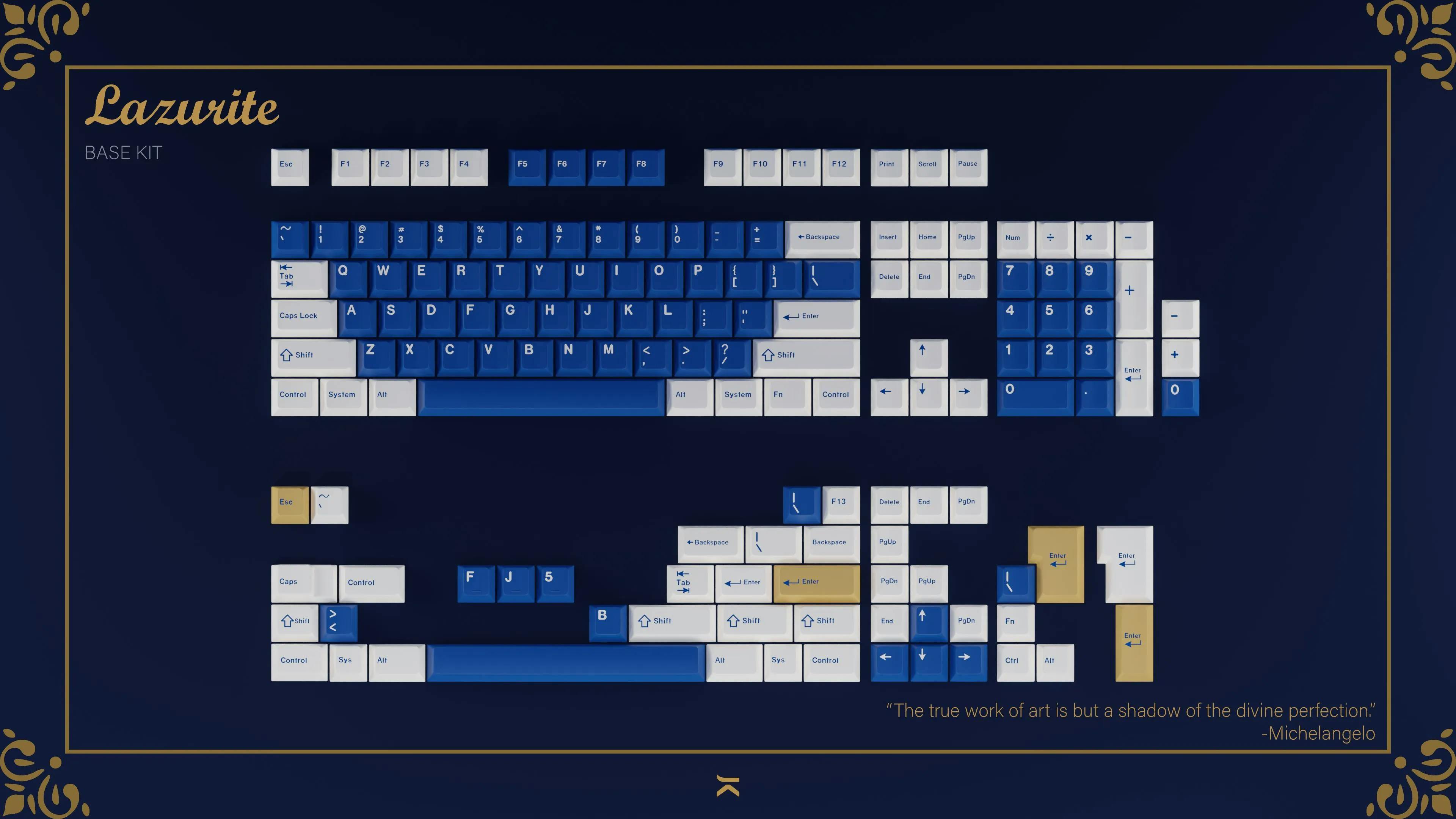Image for [In-Stock] GMK Lazurite