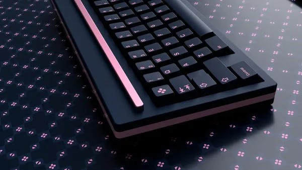 Image for (In Stock) GMK Pink On Navy