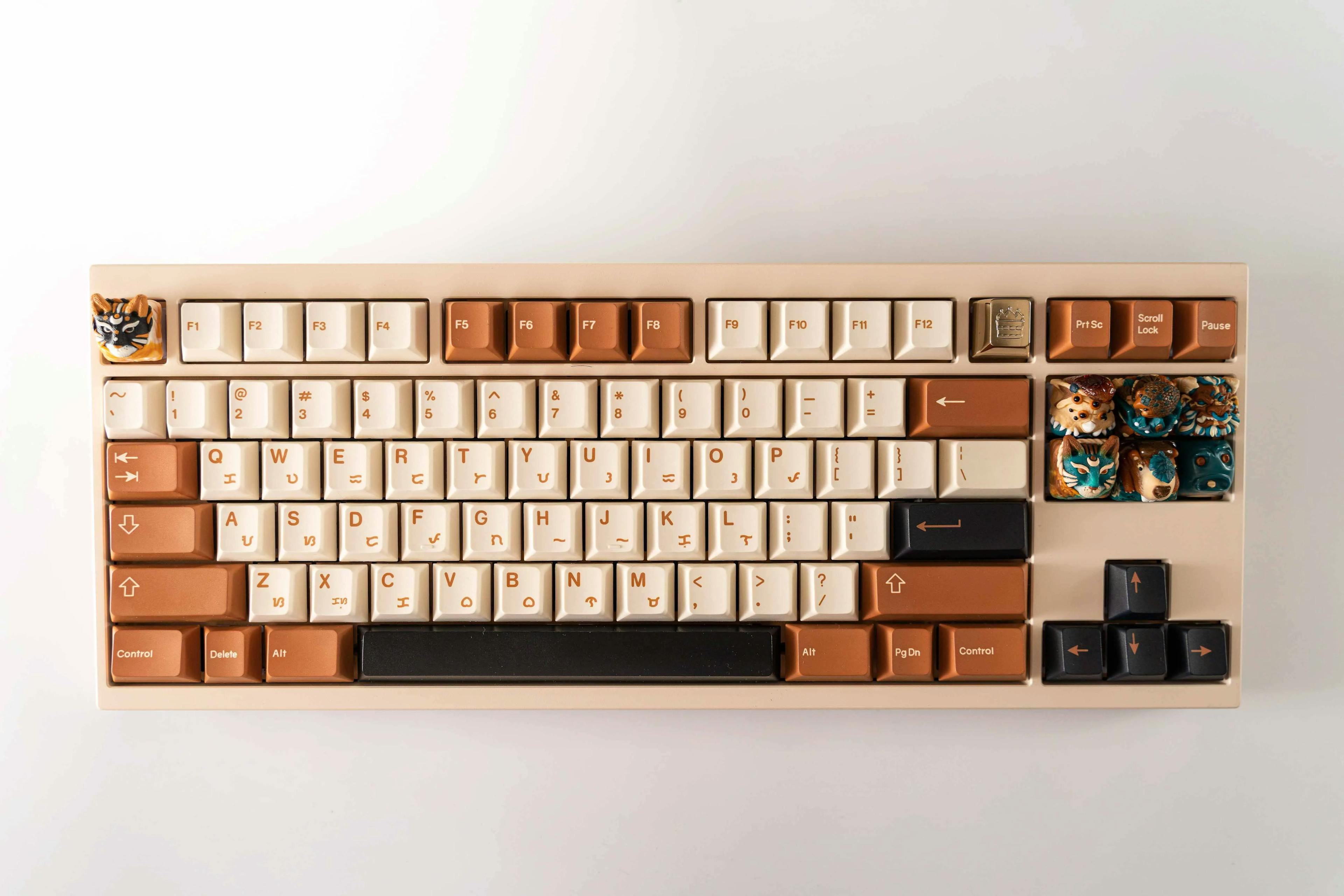 Image for [In Stock] TomatoCaps PBT Taho