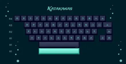 Image for KAT Atlantis Katakana Alphas