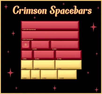 Image for KAT Explosion Crimson Spacebars