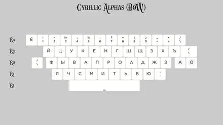 Image for KAT Monochrome Cyrillic (BoW)