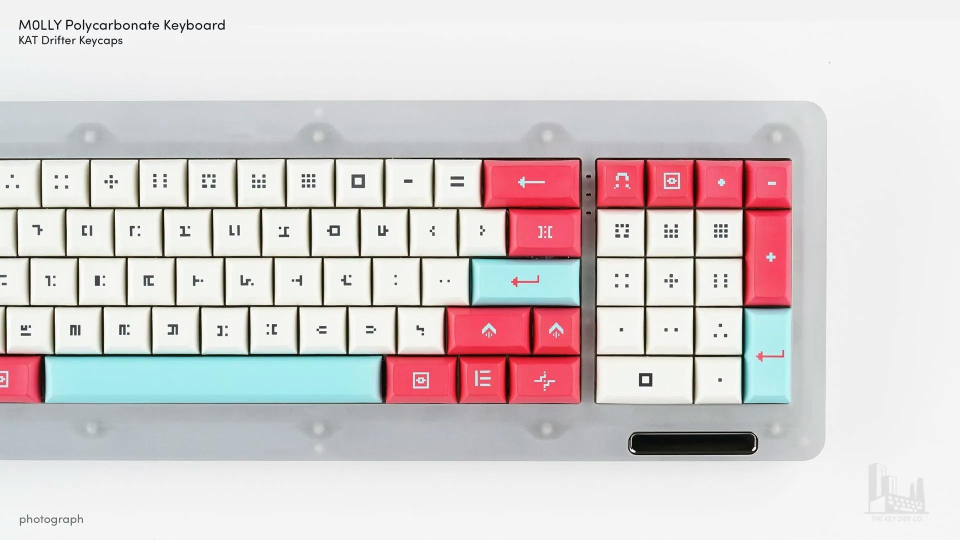 Image for M0LLY Polycarbonate Keyboard - B-stock