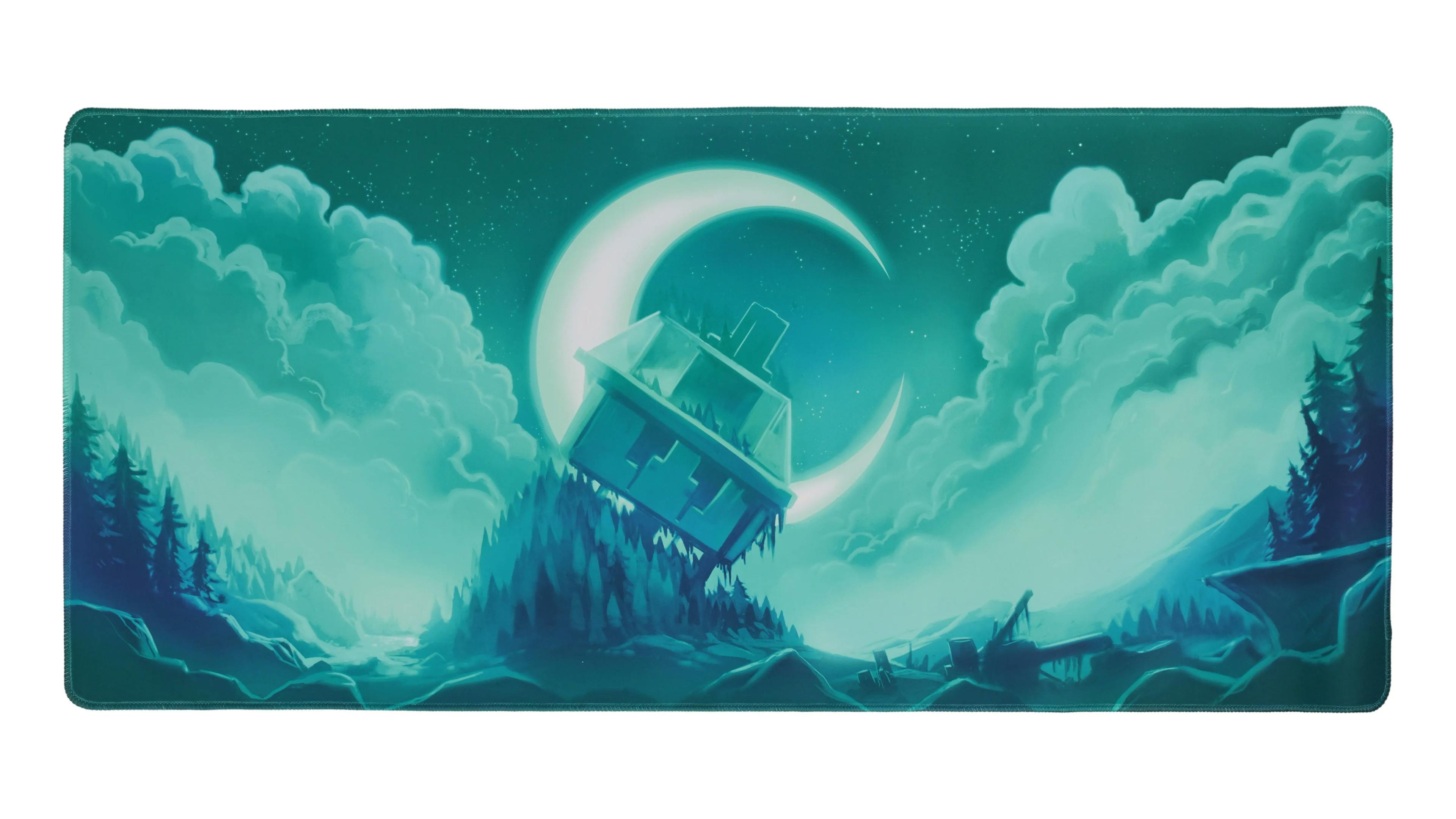 Image for Moody Moon Deskmat - Mint
