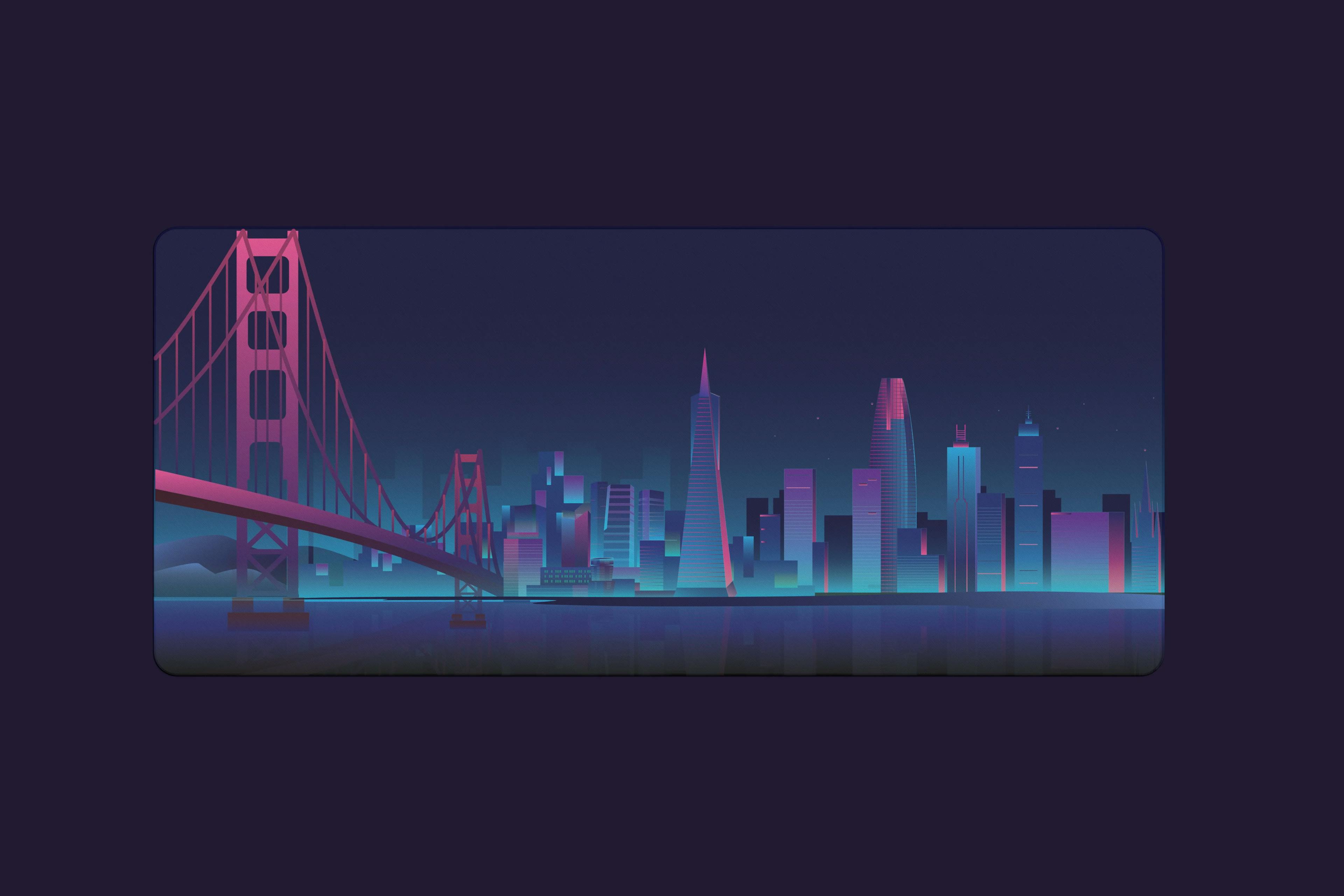 Image for Neo-City Deskmat