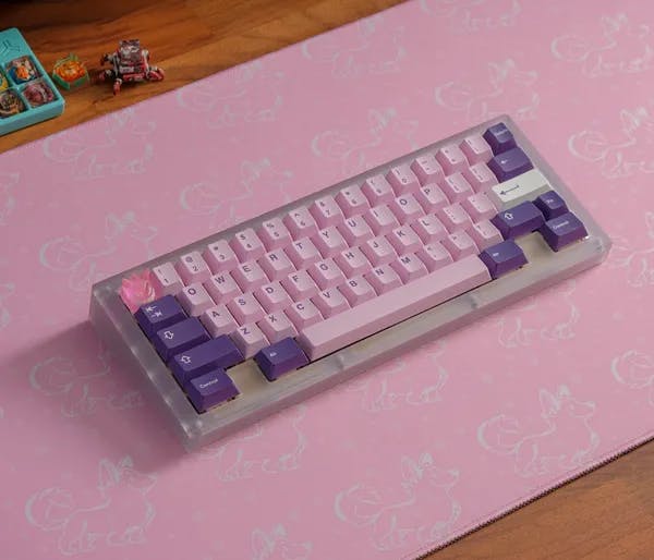 Image for Pink Corgi Desk Mat