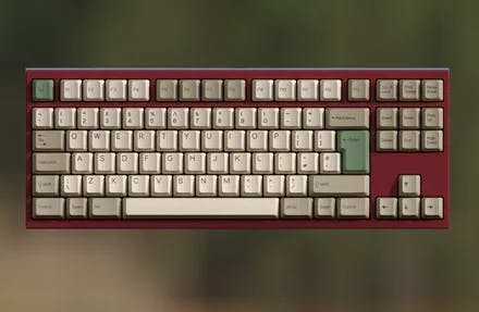 Image for Safa 588 F13 Keyboard Kit [Red WK ISO]
