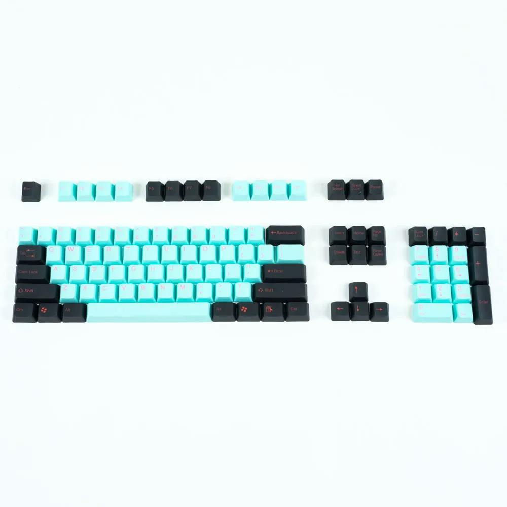 Image for Tai-Hao Black Miami Keycap Set (ANSI)