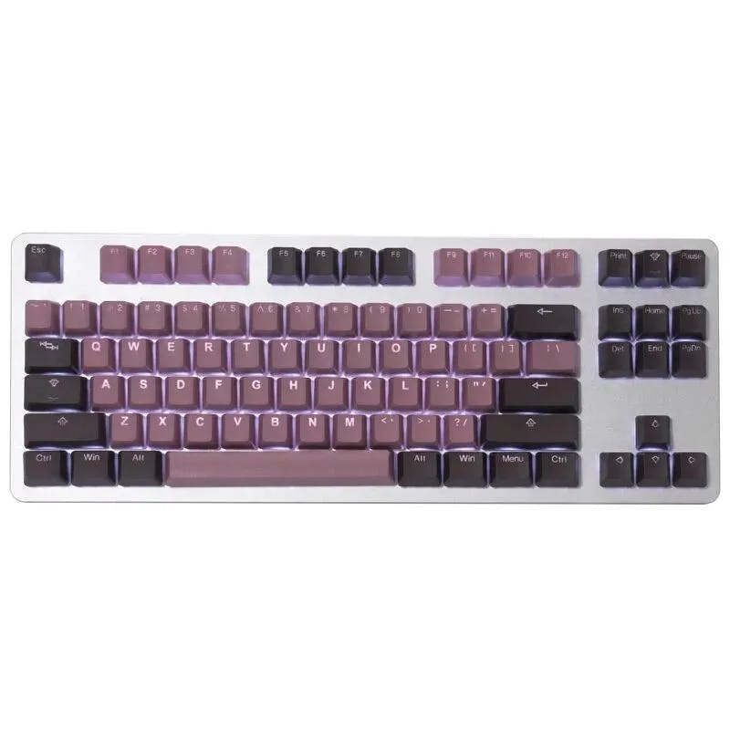 Image for Tai-Hao Lavender & Chocolate PBT Shine-Through Keycap Set