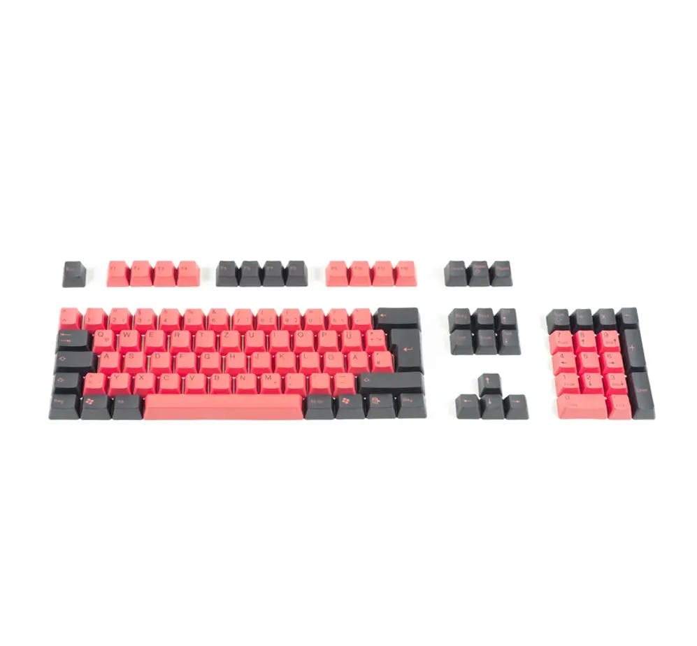 Image for Tai-Hao Red & Black Keycap Set (ANSI)