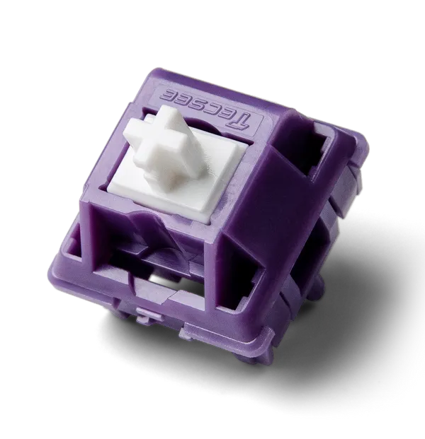 Image for Tecsee Purple Panda Tactile Switches - Switches