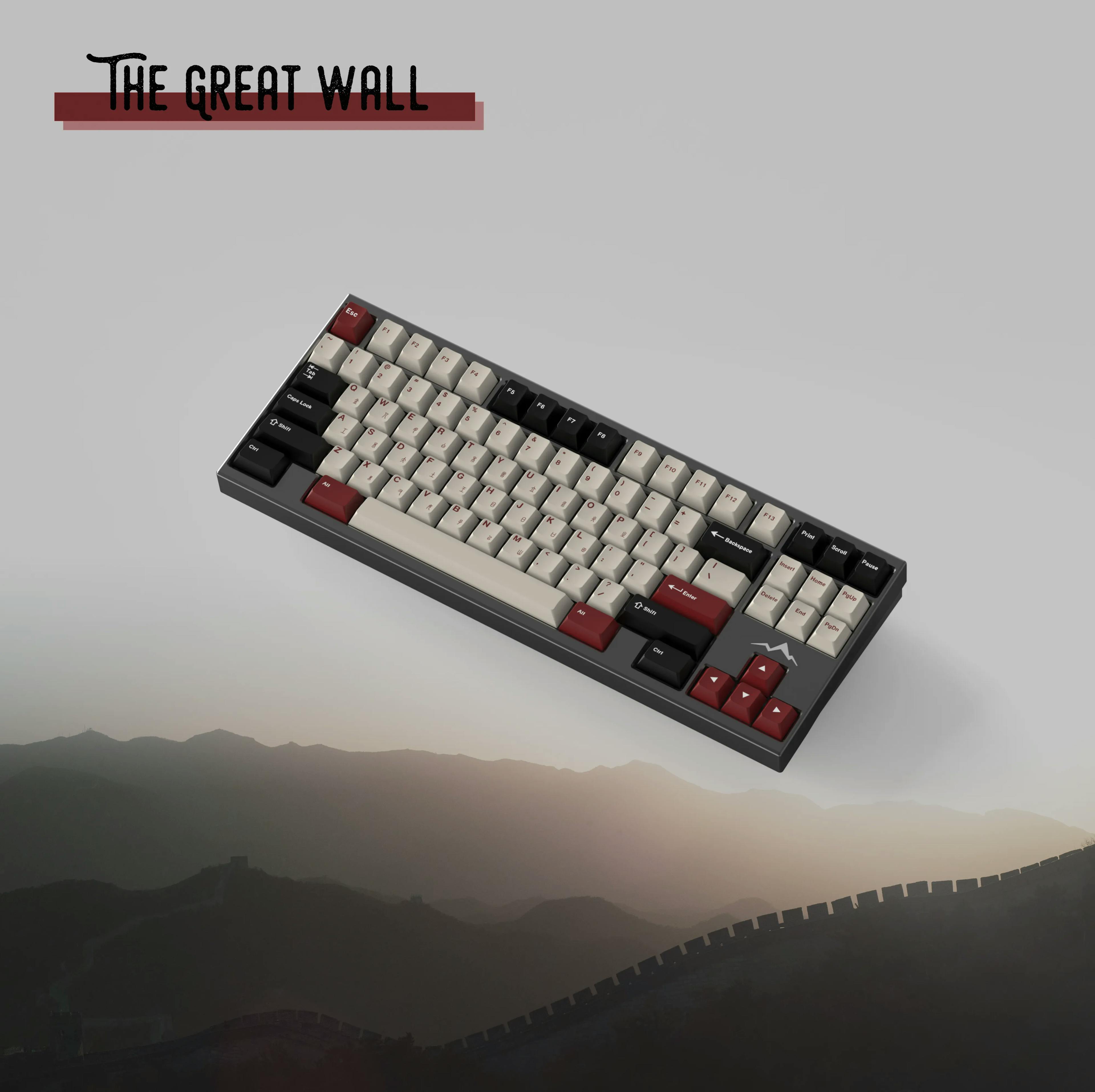 Image for The Great Wall PBT Keycaps