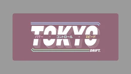 Image for Tokyo Drift Patbingsu Deskmat