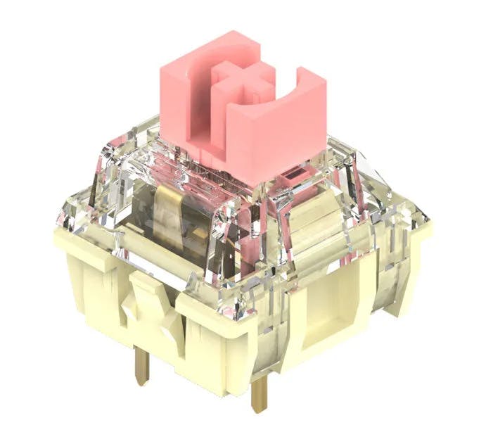 Image for TTC Pink Gold Mechanical Keyboard Switch 37g Force - pcs