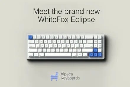 Image for WhiteFox Eclipse - Standard Low Profile [Pre-order]