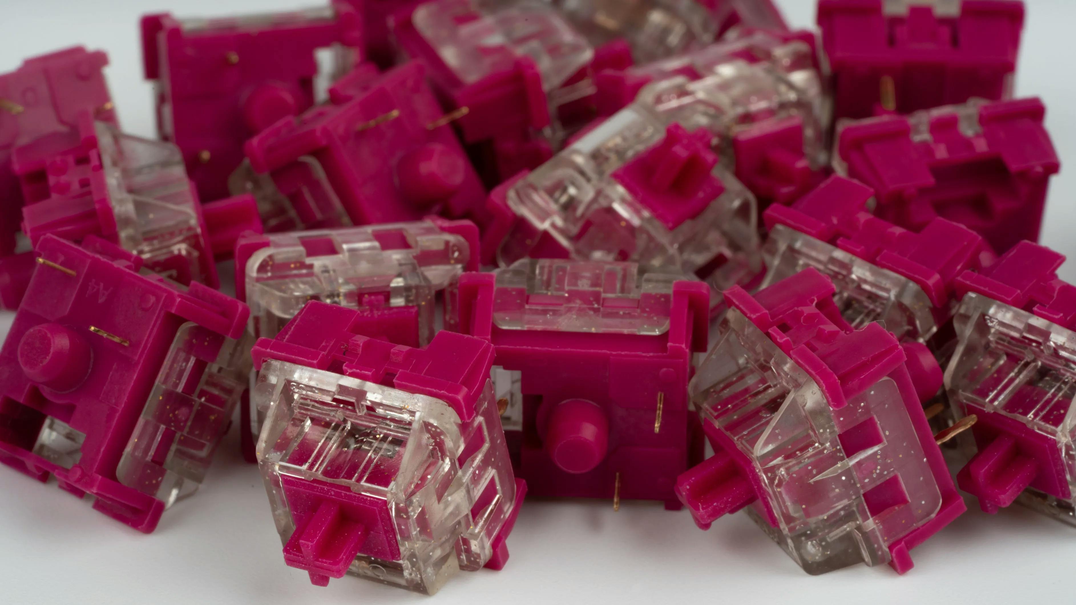 Image for Wine Red Switches (Lubed)